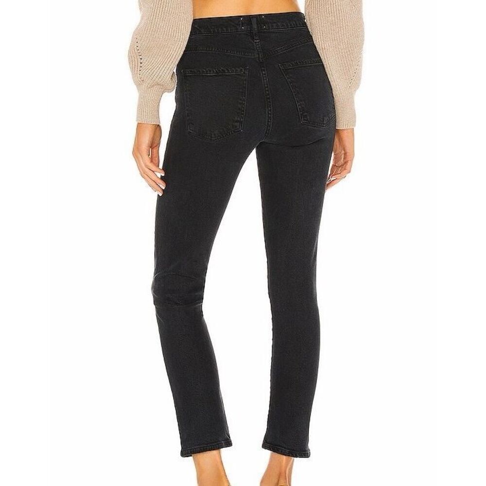 Agolde Toni Mid Rise Straight in Montage - Picture 3 of 7